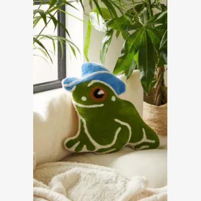 Urban Outfitters Urban Outfitters Western Froggy Tufted Cushion - Green 34cm x 40.5cm