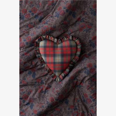 Urban Outfitters Tartan Plaid Heart Cushion ALL at Urban Outfitters