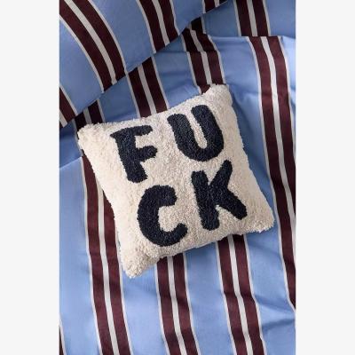 Urban Outfitters F*ck Tuft Mini Cushion - Black/White ALL at Urban Outfitters