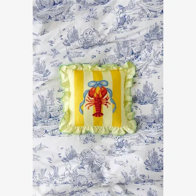 Urban Outfitters Lobster Bow Mini Cushion ALL at Urban Outfitters