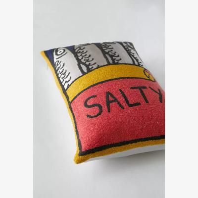 Urban Outfitters Urban Outfitters Salty Sardines Cushion 45.7cm x 32.4cm
