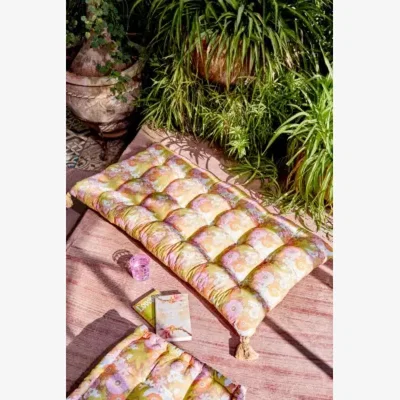 Urban Outfitters Marnie Floral Print Floor Cushion 61cm x 122cm at Urban Outfitters