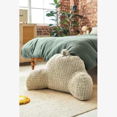 Urban Outfitters Grey Boo Cushion - Grey ALL at Urban Outfitters