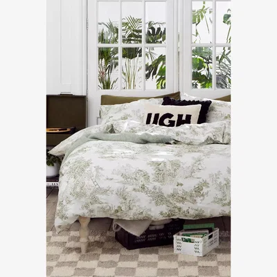 Urban Outfitters UGH Tufted Cushion - Black ALL at Urban Outfitters