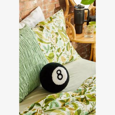 Urban Outfitters 8 Ball Cushion - Black ALL at Urban Outfitters