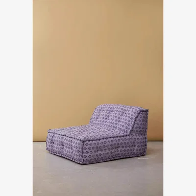 Urban Outfitters Urban Outfitters Reema Block Print Two-Seater Floor Cushion - Pink ALL