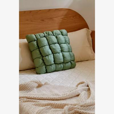 Urban Outfitters Urban Outfitters Green Marshmallow Puff Cushion - Green 50.8cm x 50.8cm