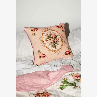 Urban Outfitters Antoinette Cushion - Pink ALL at Urban Outfitters