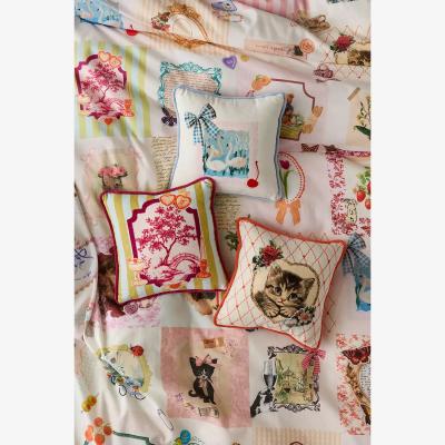 Urban Outfitters Cat Mini Cushion 30cm x 30cm at Urban Outfitters
