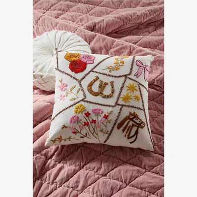 Urban Outfitters Rodeo Charm Embellished Cushion ALL at Urban Outfitters