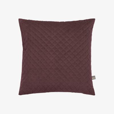 Woods Furniture Erin Diamond Aubergine Cushion 50x50cm