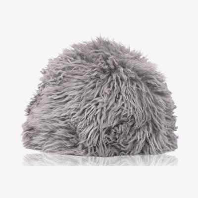 Wolf & Badger Grey Sheepskin Yetti Chairman Doorstop Pewter Owen Barry