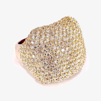 Wolf & Badger Women's Golden Cushion Ring | Mineralgems ✩ Studio