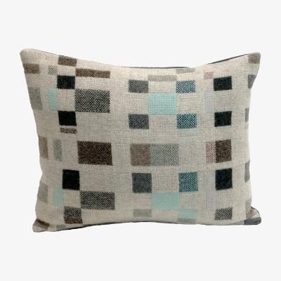 Wolf & Badger Macaron Sage Rectangular Cushion Majeda Clarke