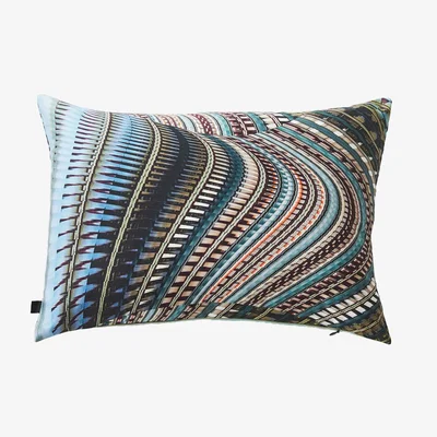 Wolf & Badger Winterscape Rectangle Cushion Yen Ting Cho