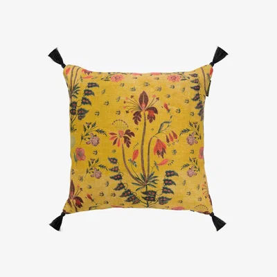Wolf & Badger Yellow / Orange / Black Gypsy Ochre Square Anthracite By Mindthegap