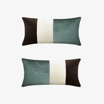 Wolf & Badger Green Bedroom Cushion - Teal Lo Decor