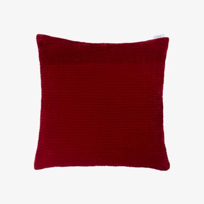 Wolf & Badger Saigon Cushion - Rosewood Red One Size The Annam House