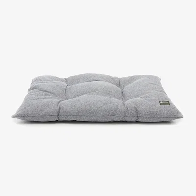 Wolf & Badger Grey Dog Cushion Bed, Bela | One Size | Cafide