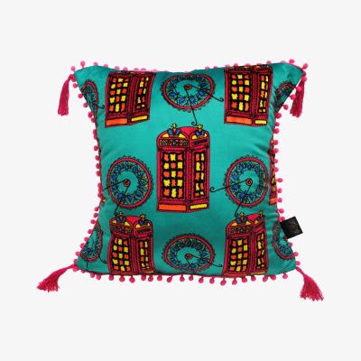 Wolf & Badger Love The British Accent Brights Cushion Small Laura B Interiors