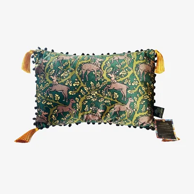 Wolf & Badger Green The Jewel Wild Deer Laura B Interiors