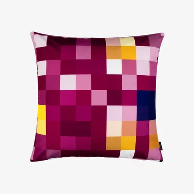 Wolf & Badger Pixel Mercury Cushion Zuzunaga