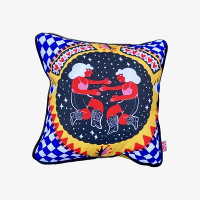Wolf & Badger Zodiac Dreams Cushion One Size The Neighbourhood Threat