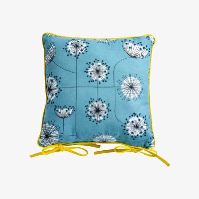 Wolf & Badger Blue Missprint Dandelion Seat Cushion Pure Table Top