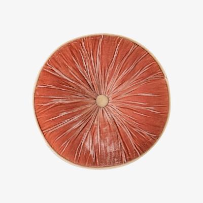 Wolf & Badger Neutrals / Yellow / Orange Holiday Pumpkin Cushion - Coral X Sand The Annam House