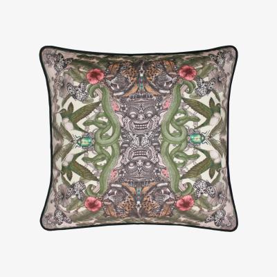 Wolf & Badger The Balinese Jungle Cushion - 45X45Cm Emily Carter