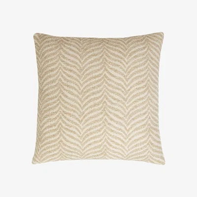 Wolf & Badger White / Neutrals Zebra Ivory Cushion Lo Decor