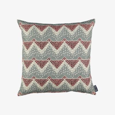 Wolf & Badger Snow Peaks Linen Cushion Print~Sisters