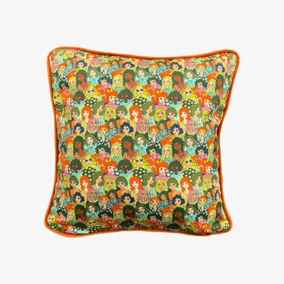 Wolf & Badger Jackie Cushion One Size The Neighbourhood Threat