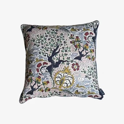 Wolf & Badger Tree Of Life Cushion Print~Sisters
