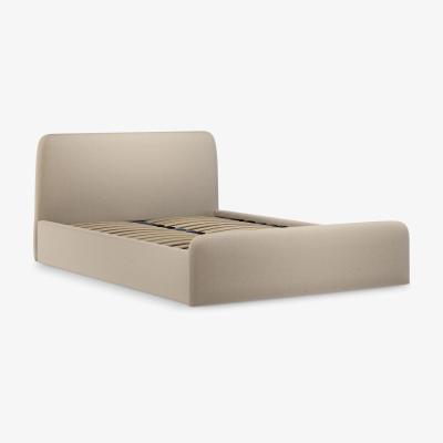 John Lewis John Lewis ANYDAY Bonn Ottoman Storage Upholstered Bed Frame, Small Double, Saga Grey