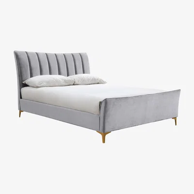 The Range Birlea Clover Bed - Grey / Small Double