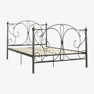The Range Barcelona Metal Bed - Black / Small Double