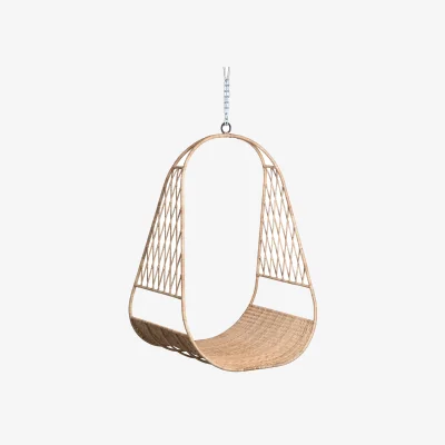 Oliver Bonas Miroco Rattan Swing Chair