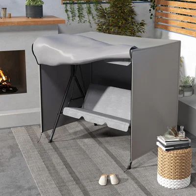 The Range Outsunny 600D Oxford Patio Swing Chair Cover - Light Grey