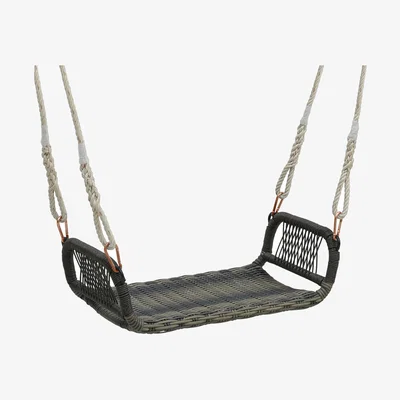 The Range Patio Swing Bench Backless Hammock Chair - Black