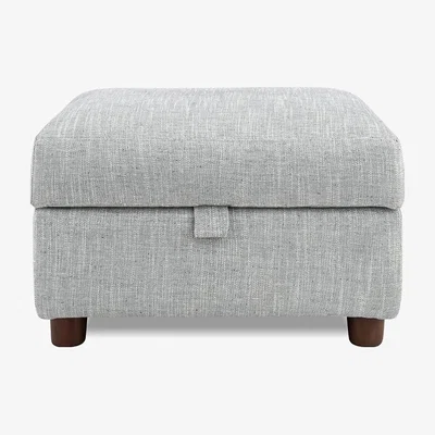 Cuckooland Cirrus Storage Ottoman - Velvet Green