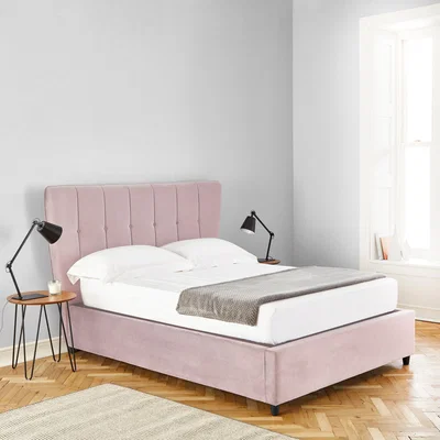 Dunelm Isla Grande Ottoman Bed Blush Pink Isla