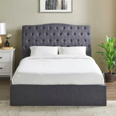 Dunelm Rosa Storage Bed Charcoal Charcoal