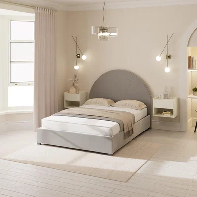 Dunelm Eldon Ottoman Bed Grey
