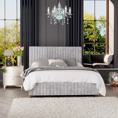 La Redoute Estella Velvet Ottoman Storage Bed