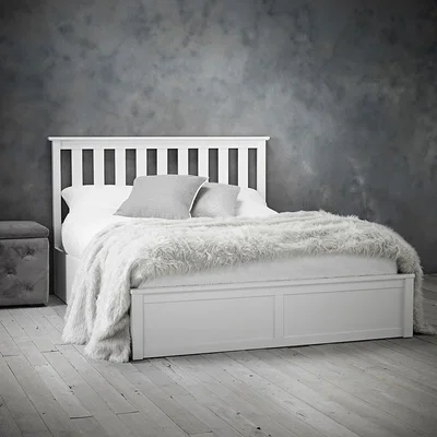 La Redoute Classic Wooden Ottoman Storage Bed
