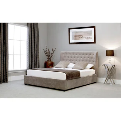 Oak&More Kensington Wing Stone Ottoman Bed