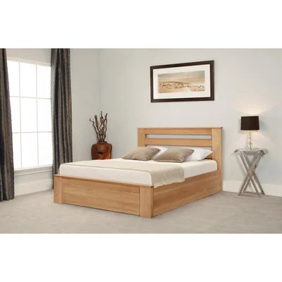 Oak&More Charnwood Oak Ottoman Bed