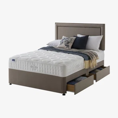 Downtown Silentnight Capri Geltex Half Ottoman Set