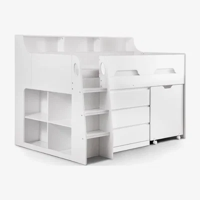 Teddy Beau Julian Bowen Jupiter Midsleeper Bed / White
